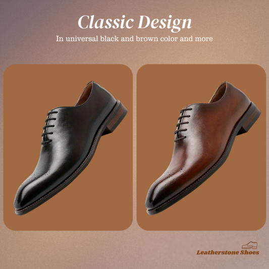Ashton | Upper Plain Toe Oxford Shoes