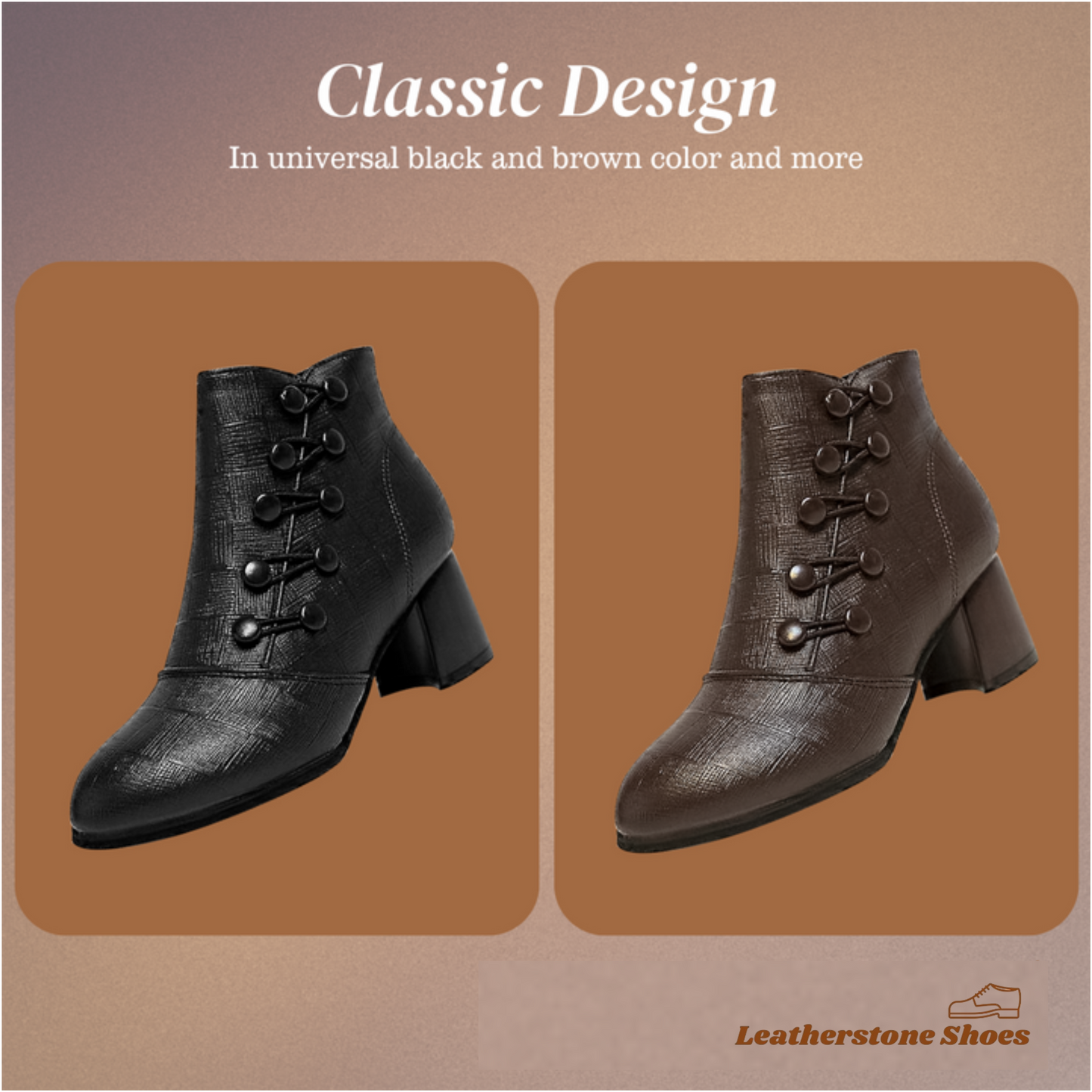 Hazel | Chunky Ankle Boots