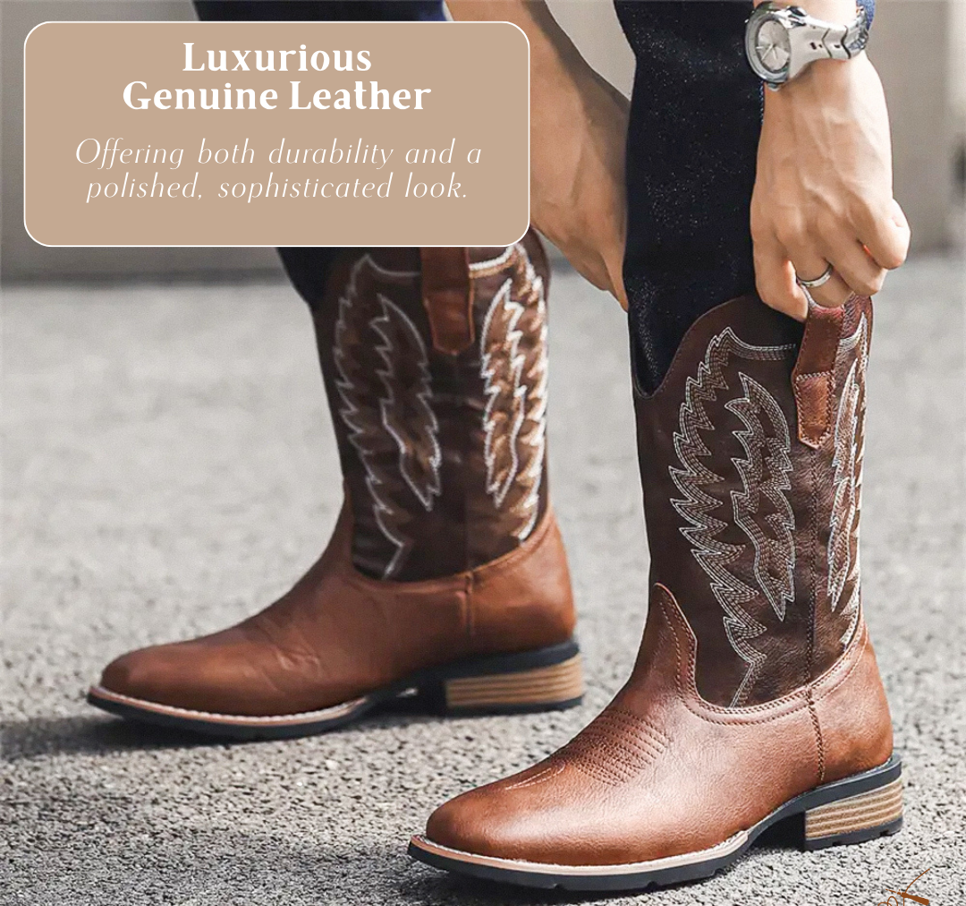 Jakob | Classic Mid-calf Western Boots