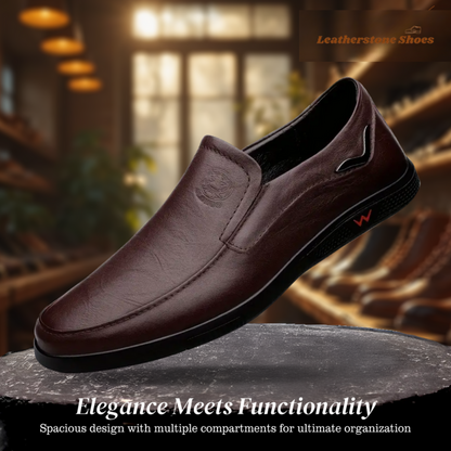 Aiden | Casual Leather Slip-on Shoes