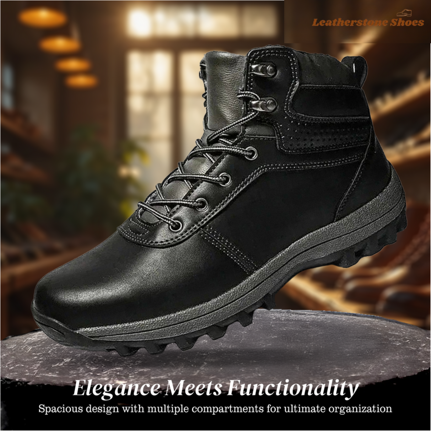 Ethan | Rugged Orthopedic Waterproof Hiking Boots