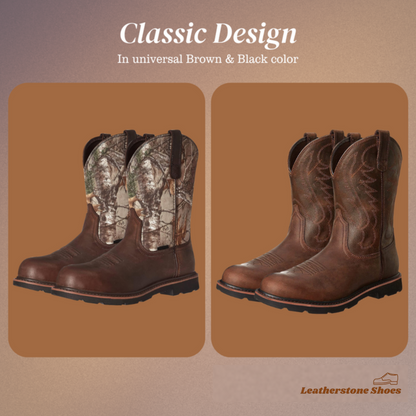 Nicklas | Vintage-Inspired Men's Leather Boots