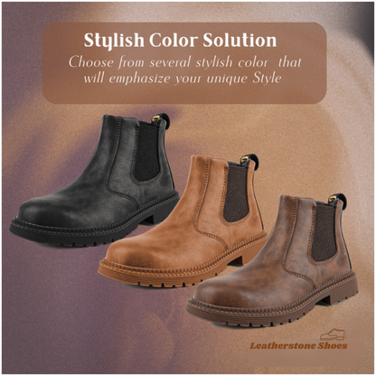 Luke | Stylish High-Top Ankle Boots