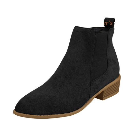 Clara | Pointed-Toe Zipper Boots