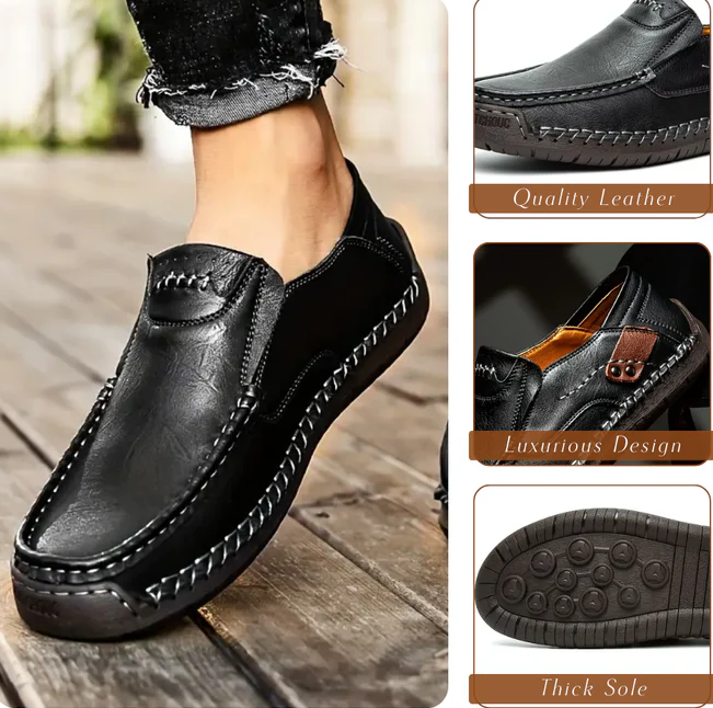 Harvey | Lightweight Slip-on Round toe Shoes